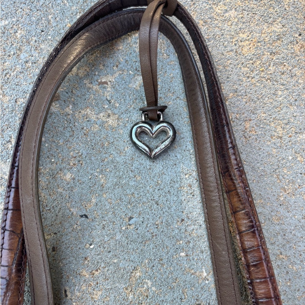 Brighton Elegant Brown Quilted Women's Bag - Picture 2 of 8